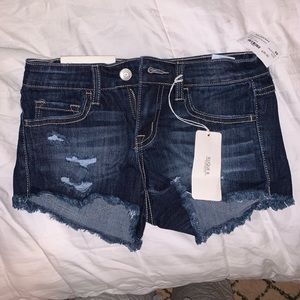Girls jean short